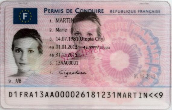 Apply France Driving License